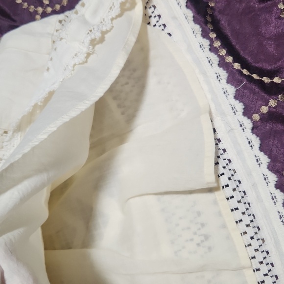 VANESSA VIRGINIA OF ANTHROPOLOGIE IVORY LACE. Size 6 - Picture 5 of 11